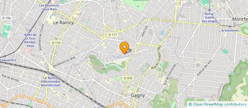 localisation de l'entreprise SKY-SOUPPLETS à GAGNY