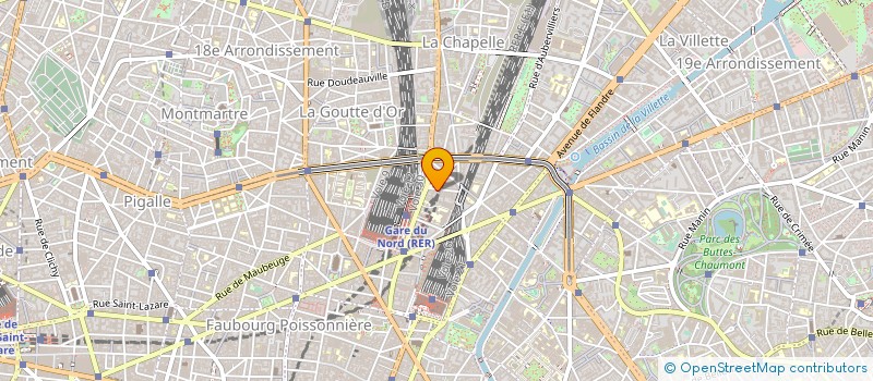 localisation de l'entreprise SKY STAR à PARIS