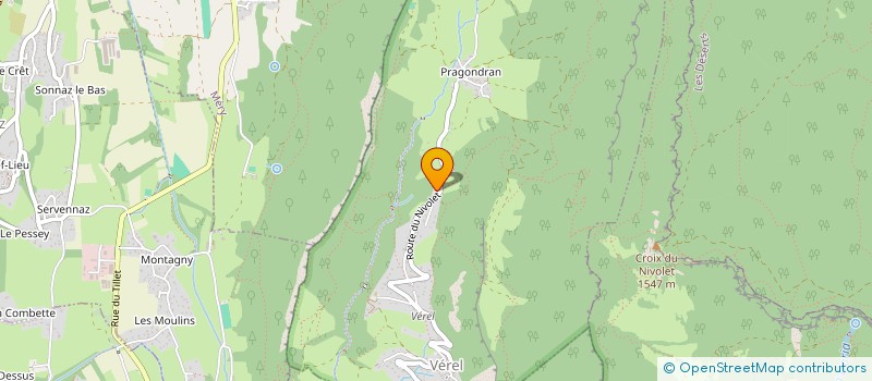 localisation de l'entreprise SKY VIBRATION  VEREL-PRAGONDRAN