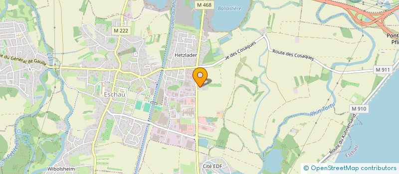 localisation de l'entreprise SKY23  ESCHAU