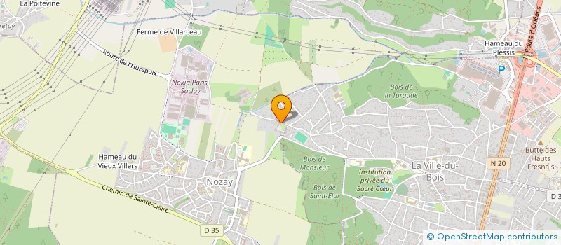 localisation de l'entreprise SKYDD  NOZAY