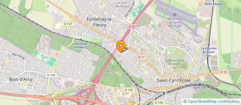 localisation de l'entreprise SKYDREAM DRIVER  SAINT-CYR-L'ECOLE