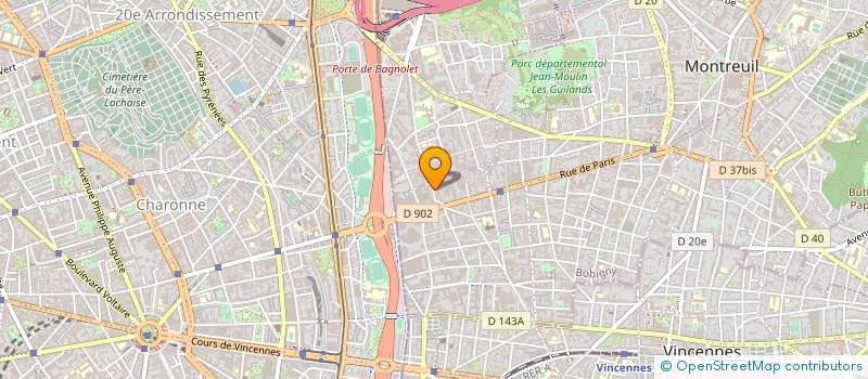 localisation de l'entreprise SKYDRONE à MONTREUIL