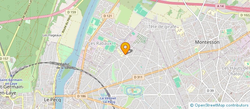 localisation de l'entreprise SKYE CAPITAL  LE VESINET