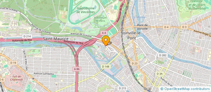 localisation de l'entreprise SKYELIS CONSEIL à SAINT-MAURICE