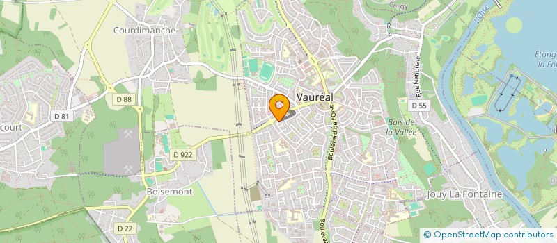 localisation de l'entreprise SKYGROS PARACHUTISME  VAUREAL