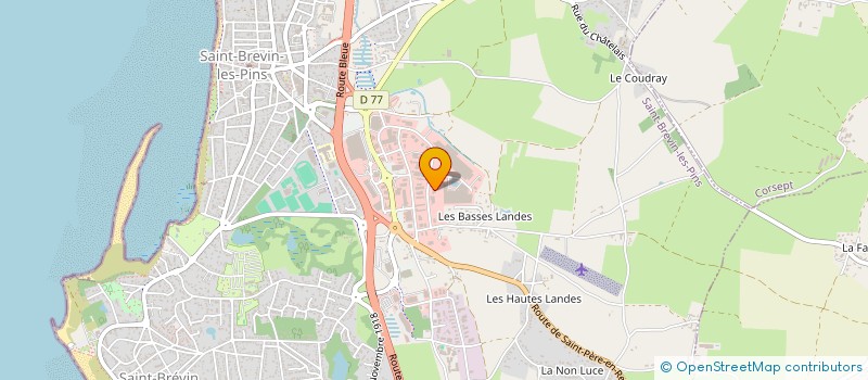 localisation de l'entreprise SKYHOME à SAINT-BREVIN-LES-PINS