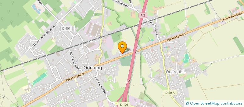 localisation de l'entreprise SKYLAND  ONNAING