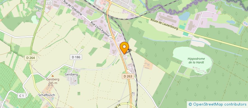 localisation de l'entreprise SKYLANE à WISSEMBOURG