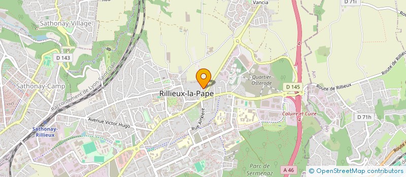 localisation de l'entreprise SKYLARKS à RILLIEUX-LA-PAPE