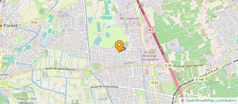 localisation de l'entreprise SKYLEN  VEDENE