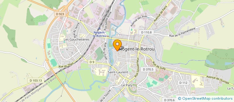 localisation de l'entreprise SKYLIFOOD à NOGENT-LE-ROTROU