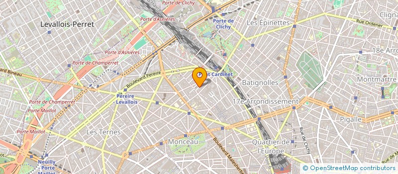 localisation de l'entreprise SKYLINE à PARIS