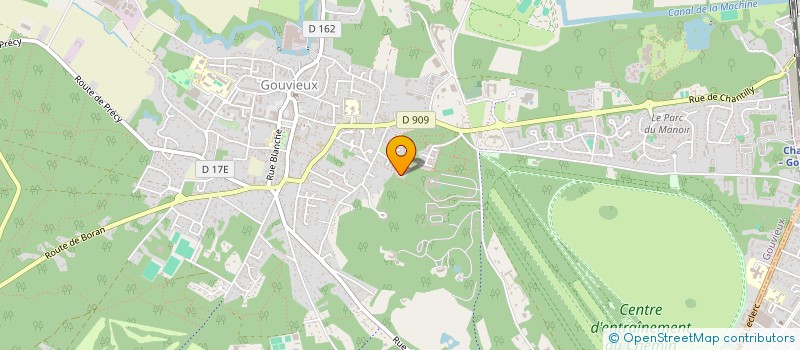 localisation de l'entreprise SKYLINE  GOUVIEUX