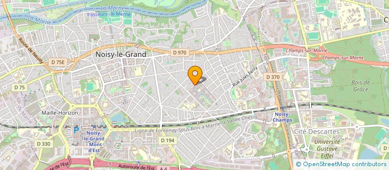 localisation de l'entreprise SKYLINE ADVISORY  NOISY-LE-GRAND