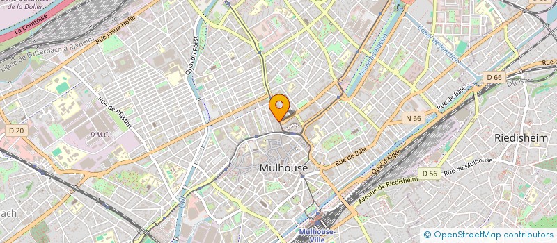 localisation de l'entreprise SKYLINE WINDOWS PROVIDER  MULHOUSE