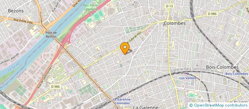 localisation de l'entreprise SKYLINK  COLOMBES