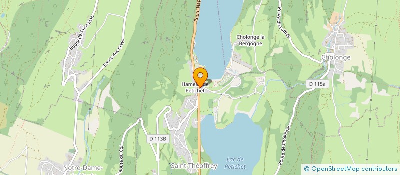 localisation de l'entreprise SKYLLER'S FC  SAINT-THEOFFREY