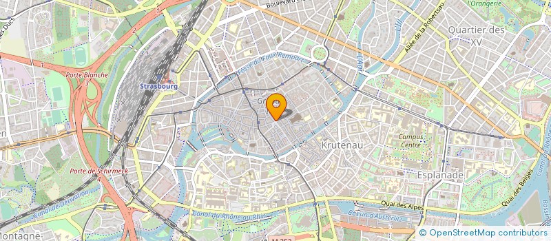 localisation de l'entreprise SKYLOG à STRASBOURG