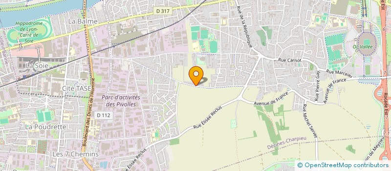 localisation de l'entreprise SKYNE LINK INVESTMENTS  DECINES CHARPIEU