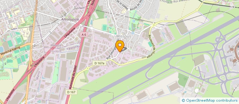 localisation de l'entreprise SKYNET 1 à WISSOUS