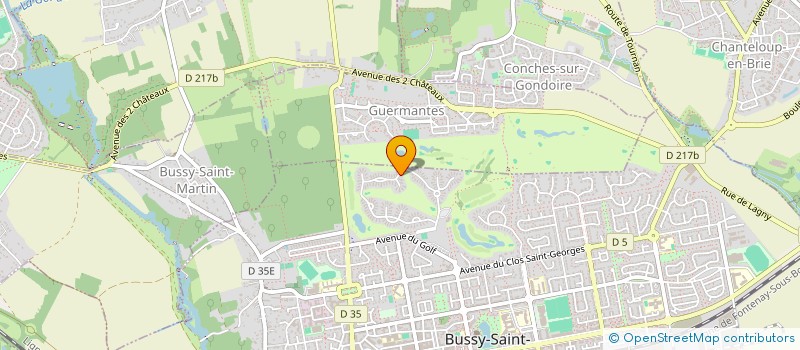 localisation de l'entreprise SKYNIUN  BUSSY-SAINT-GEORGES