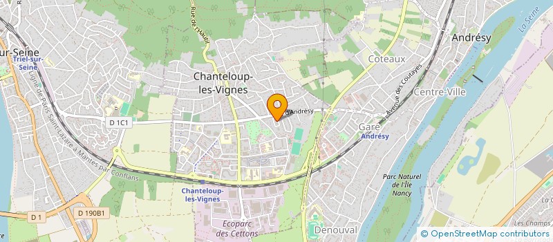 localisation de l'entreprise SKYPHI  CHANTELOUP-LES-VIGNES