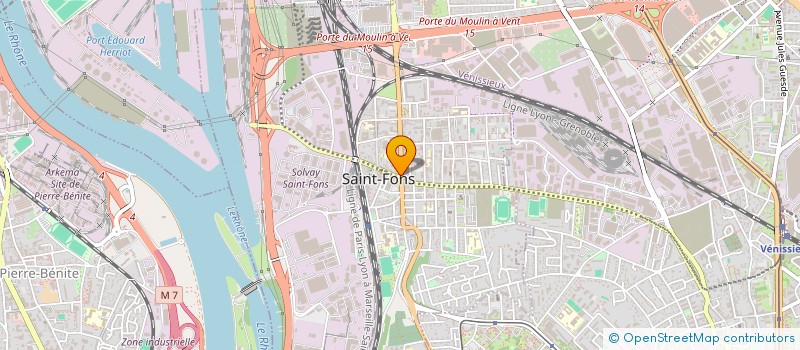 localisation de l'entreprise SKYPHONE  SAINT-FONS