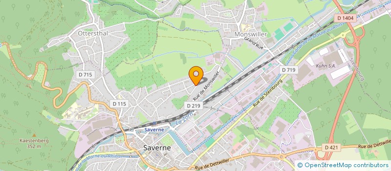 localisation de l'entreprise SKYPROJECT  LANDERSHEIM