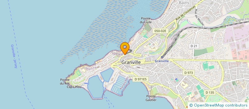 localisation de l'entreprise SKYROAD à GRANVILLE
