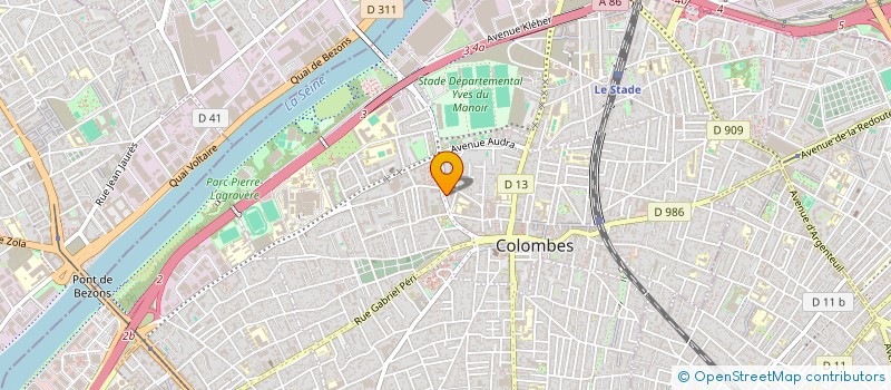 localisation de l'entreprise SKYROCKET  COLOMBES