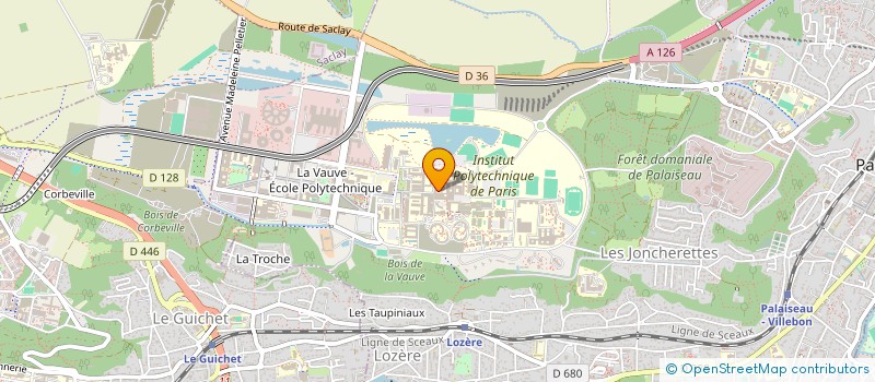 localisation de l'entreprise SKYROOT AEROSPACE FRANCE à PALAISEAU