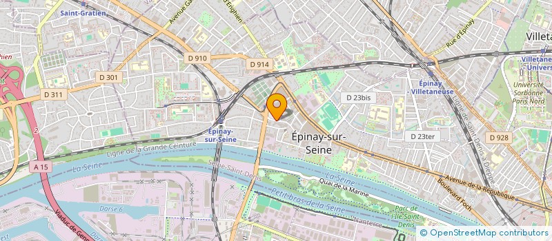 localisation de l'entreprise SKYSERVICE à EPINAY-SUR-SEINE