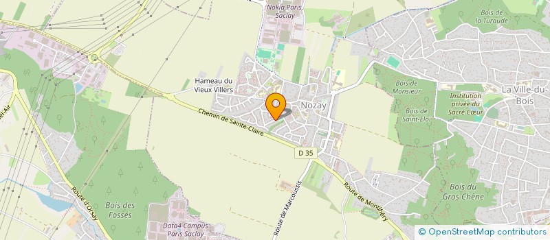 localisation de l'entreprise SKYSTARS PRODUCTIONS  NOZAY