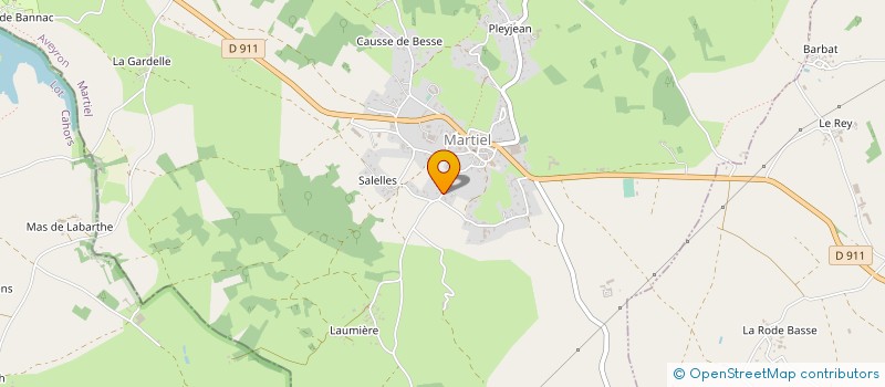 localisation de l'entreprise SKYWORX  MARTIEL