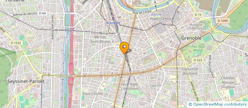 localisation de l'entreprise SKYZIP  GRENOBLE