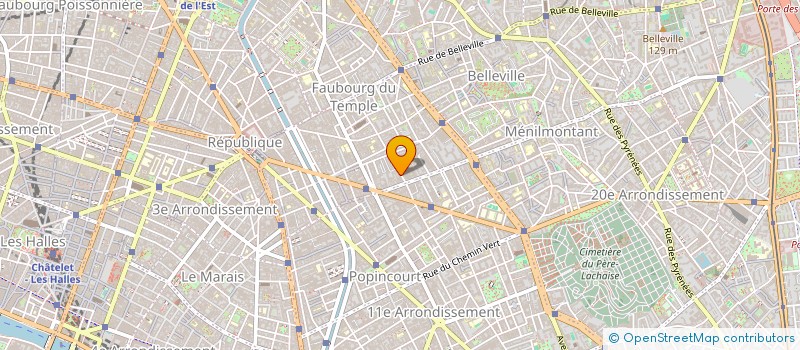 localisation de l'entreprise SKZ  PARIS