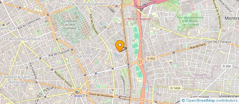 localisation de l'entreprise SKZD PROD  PARIS