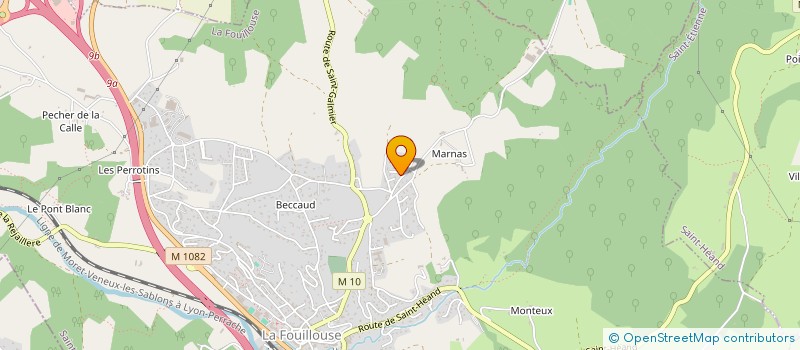 localisation de l'entreprise SL 4  LA FOUILLOUSE