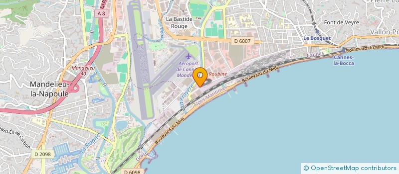 localisation de l'entreprise SL à CANNES