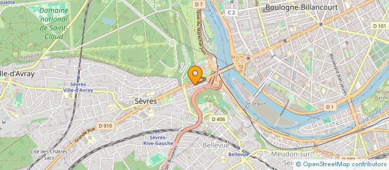 localisation de l'entreprise SL à SEVRES