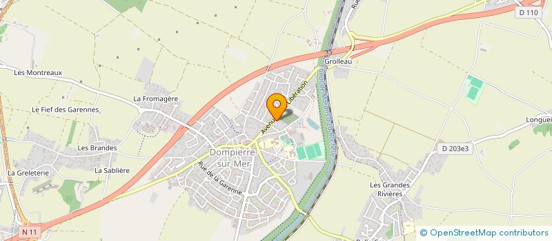 localisation de l'entreprise SL  DOMPIERRE-SUR-MER