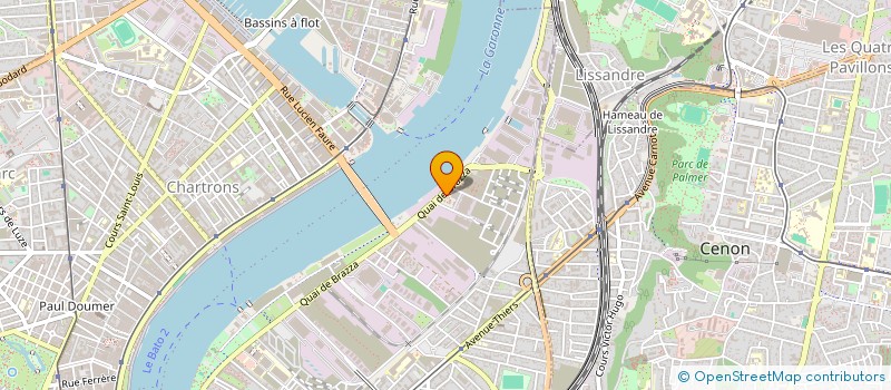 localisation de l'entreprise SL  BORDEAUX