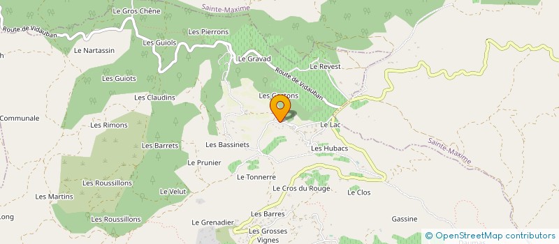 localisation de l'entreprise SL  LE PLAN-DE-LA-TOUR