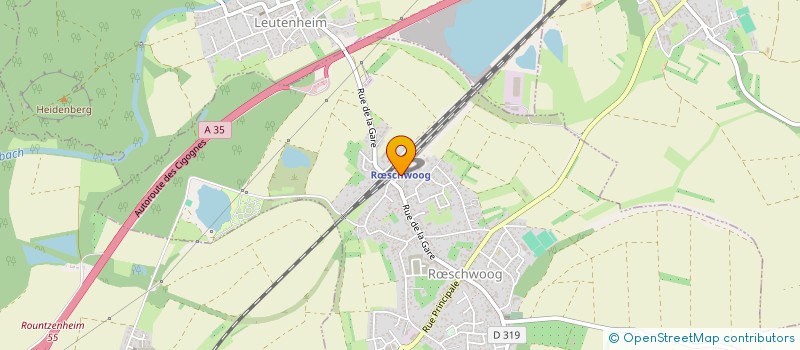 localisation de l'entreprise SL AUTOMOBILES  RSCHWOOG