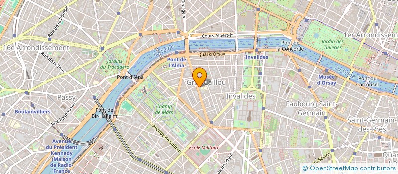 localisation de l'entreprise SL BAT à PARIS