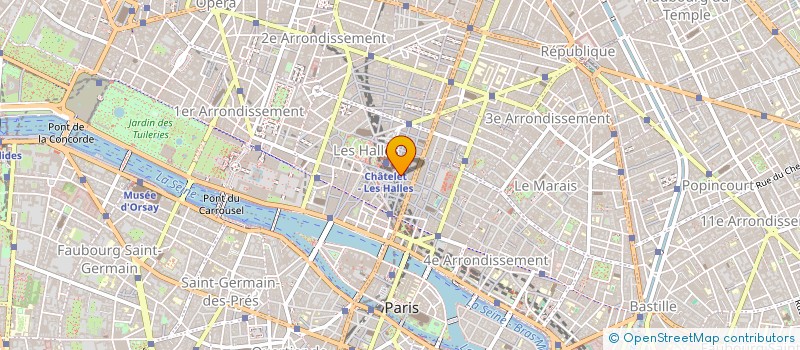 localisation de l'entreprise SL BERGER à PARIS