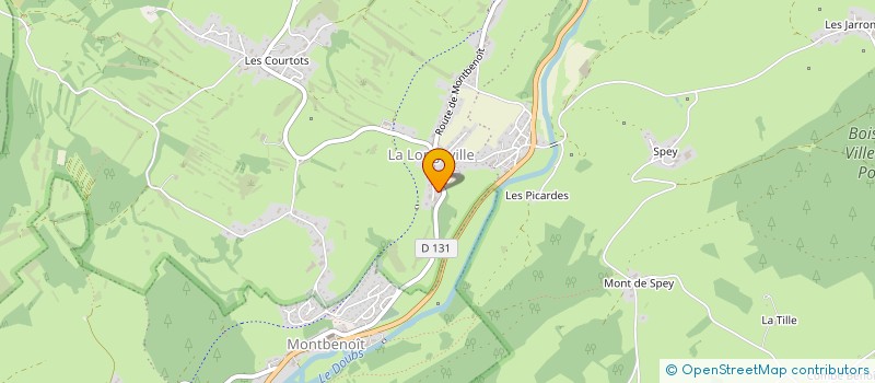 localisation de l'entreprise SL BTP  PAYS-DE-MONTBENOIT