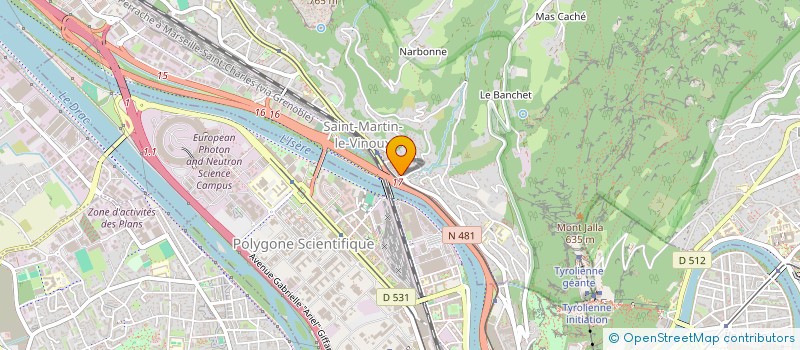 localisation de l'entreprise SL BUSINESS  SAINT-MARTIN-LE-VINOUX