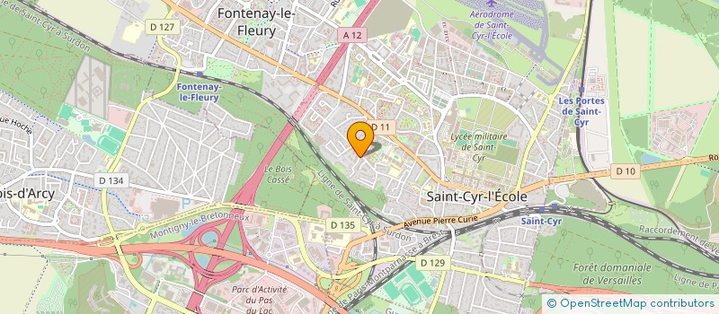 localisation de l'entreprise SL&C à SAINT-CYR-L'ECOLE